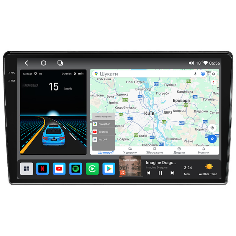 Штатная магнитола Mekede M6 Plus Fiat Scudo, Peugeot 207, 307, Citroen C2, C3 (2007-2015) CarPlay QleD