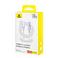 Кабель Type-C на Type-C Baseus Gem Fast Charging Data Cable (1m, 100W, 5A, 480 Mbps). Purple, фото 10