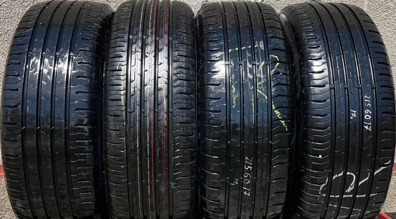 Шини б у 215/60R17 Continental Conti Eco Contact 5 літо, фото 1