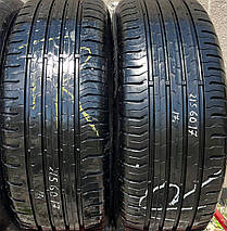 Шини б у 215/60R17 Continental Conti Eco Contact 5 літо, фото 3
