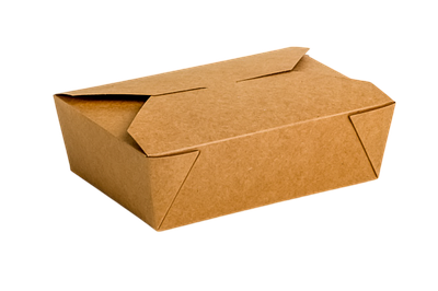 Ланч Бокс, крафт (210*150*65 мм)(50шт)