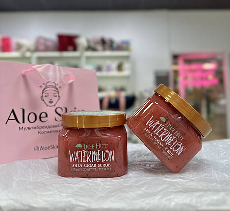 Скраб для тіла Tree Hut Watermelon Shea Sugar Scrub 510г, фото 1