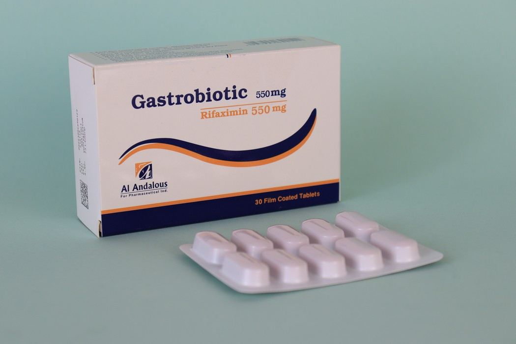 Gastrobiotic Гастробіотик 550 мг Єгипет  ціна за пластинку (10 таб.)