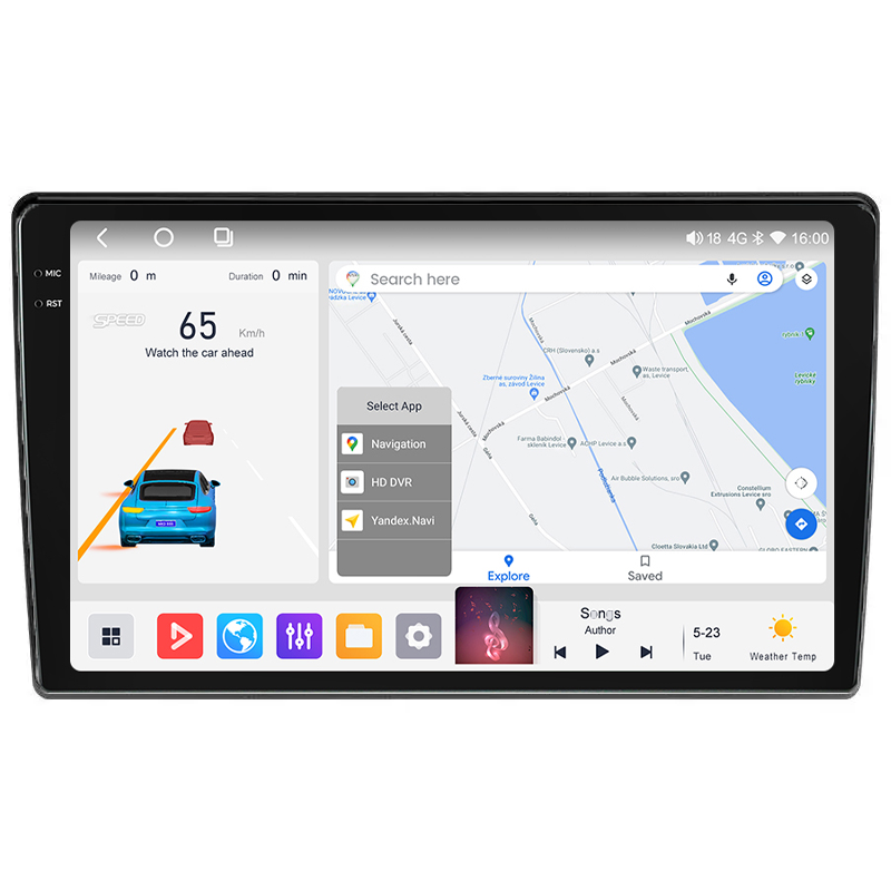 Штатная магнитола Mekede MS 2k Fiat Scudo, Peugeot 207, 307, Citroen C2, C3 (2007-2015) CarPlay QleD