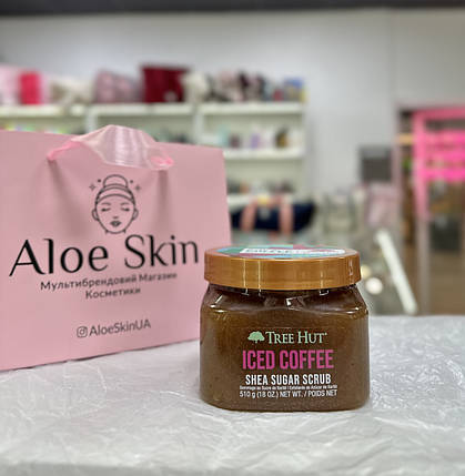 Скраб для тіла Tree Hut Iced Coffee  Shea Sugar Scrub 510г, фото 1