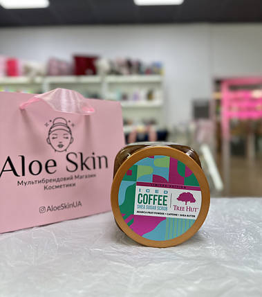 Скраб для тіла Tree Hut Iced Coffee  Shea Sugar Scrub 510г, фото 3