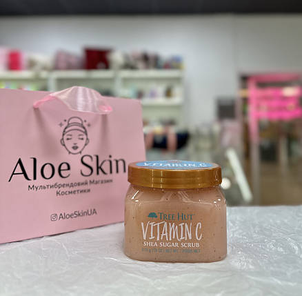 Скраб для тіла Tree Hut Vitamin C  Shea Sugar Scrub 510г, фото 1