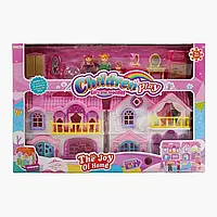 Будинок 8089 CF (18/2) 23.5 х 13 х 23 см, світло, звук, меблі, фігурки, декоративні елементи, в коробці