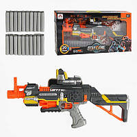 Автомат SB 418 (12/2) з м'якими кулями, звук, на батарейках, в коробці