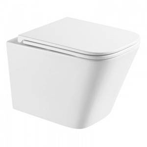 Унітаз підвісний Dante Quadro white 490х340х360мм