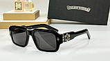 Чоловічі сонцезахисні окуляри Chrome Hearts 8232-1, фото 3