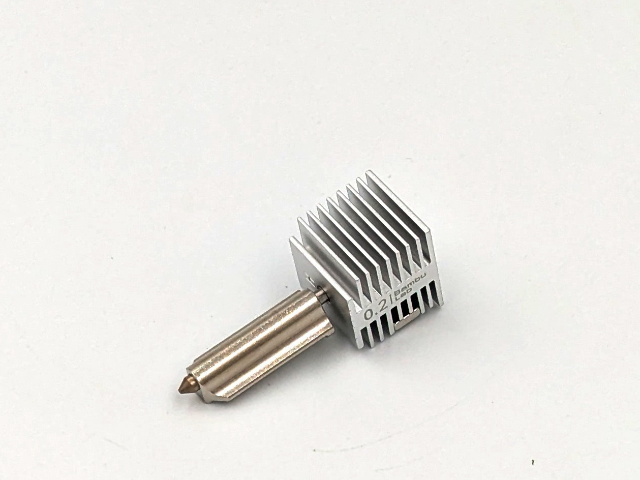 FAH018 Хотенд для 3D принтера оригінал Bambu Lab A1 0,2мм неіржавіюча сталь, фото 1