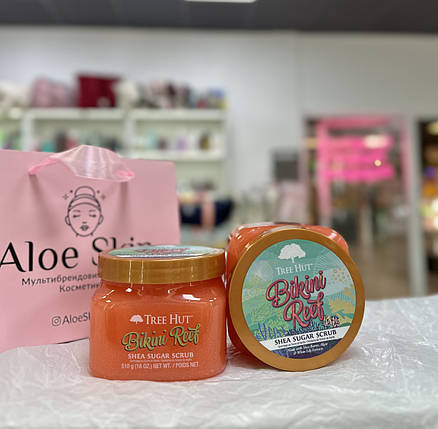 Скраб для тіла Tree Hut Bikini Reef Shea Sugar Scrub 510г, фото 1