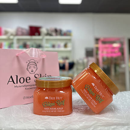 Скраб для тіла Tree Hut Bikini Reef Shea Sugar Scrub 510г, фото 3