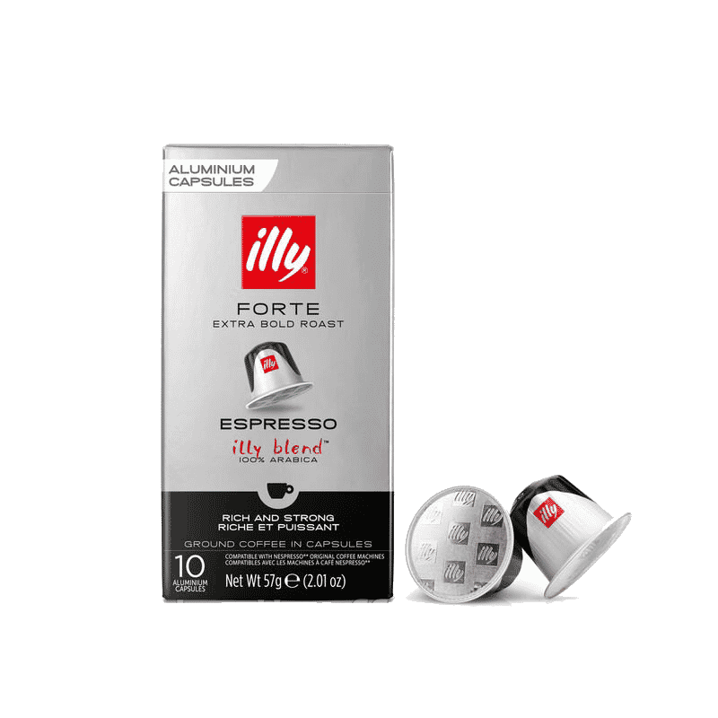 Кофе в капсулах Illy Nespresso Forte 10 шт упаковка (Италия)