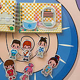 Міні альбом на липучках  Бульбашкове СПА, фото 7