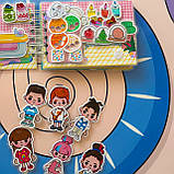 Міні альбом на липучках  Бульбашкове СПА, фото 3