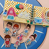 Міні альбом на липучках  Бульбашкове СПА, фото 6