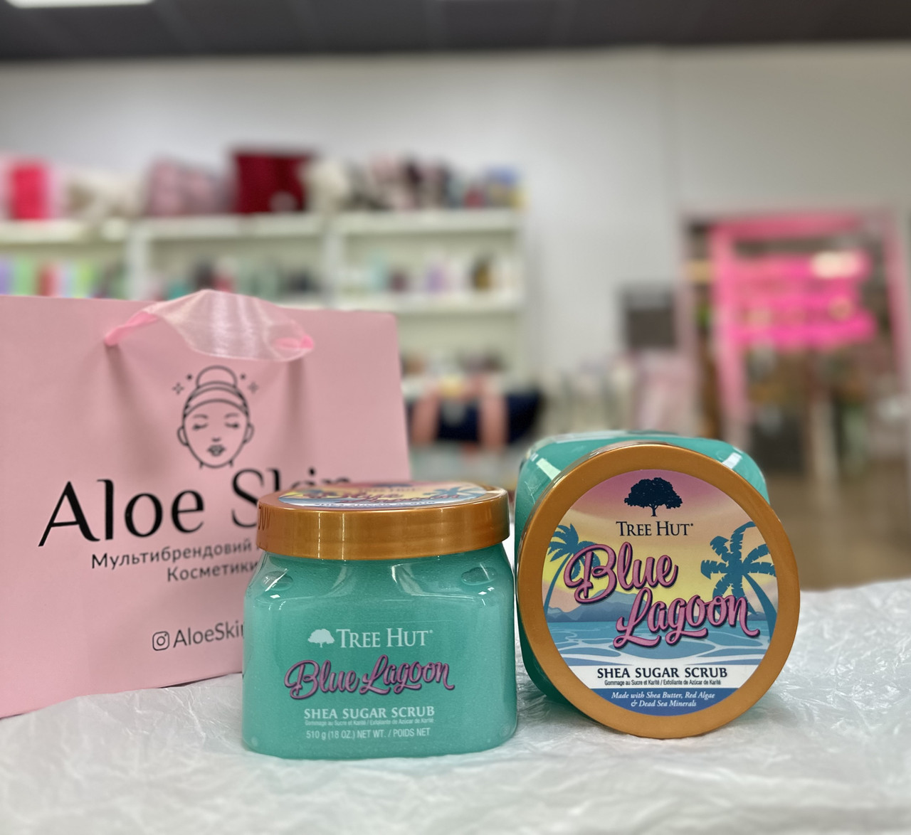 Скраб для тіла Tree Hut Blue Lagoon Shea Sugar Scrub 510г