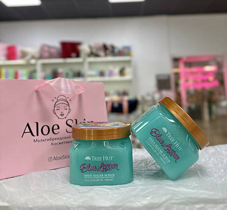 Скраб для тіла Tree Hut Blue Lagoon Shea Sugar Scrub 510г, фото 3