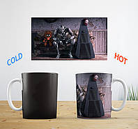 Термочашка хамелеон з прінтом серіал Любов, смерть і роботи постер Love, Death + Robots ABC