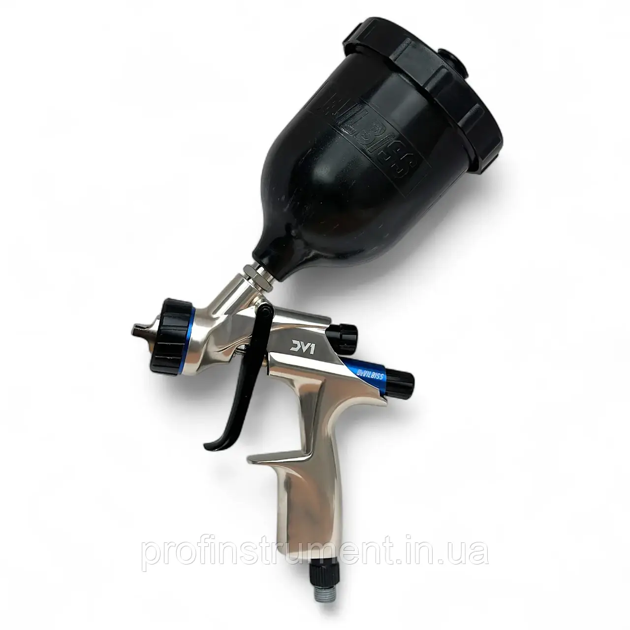 Фарбопульт DeVilbiss DV1 HVLP B+ з бачком 1.4 мм, фото 1