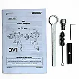 Фарбопульт DeVilbiss DV1 HVLP B+ з бачком 1.4 мм, фото 10