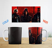 Термочашка хамелеон з прінтом серіал Любов, смерть і роботи постер Love, Death + Robots ABC