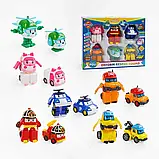 Герої 335 B (24/2) 6шт, трансформери, рухомі деталі, у коробці, фото 2