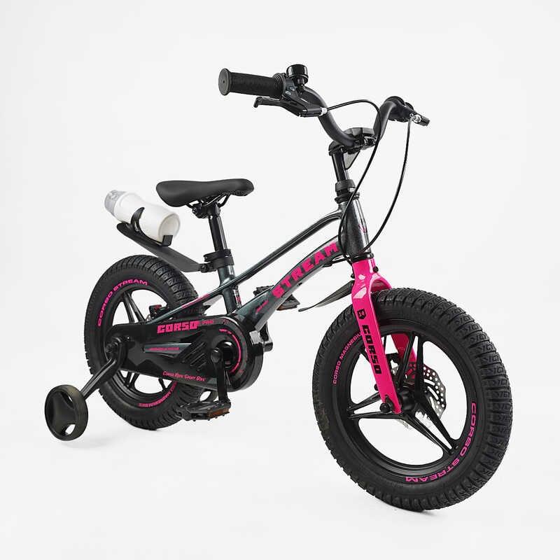 Велосипед 14" дюймів 2-х колісний Corso‘’Stream" SM-14154, фото 1