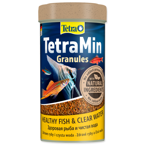 Корм для акваріумних рибок Tetra Min Granules, 250 мл, фото 1