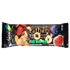 Батончик із сухофруктів інжир та фундук фітбар Міссо Misso fitbar 30g 20шт/ящ (Код: 00-00017673)