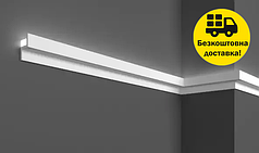 Молдинг полімерний для LED-освітлення Grand Décor KH 902 Жорстка Довжина, мм 2000