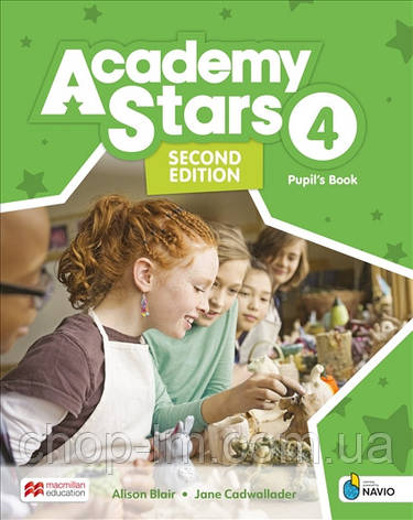 Academy Stars (Second Edition) Level 4 Pupil's Book with Navio App and Digital / Підручник, фото 1