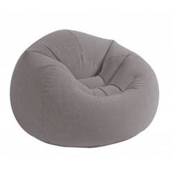 Intex 68579 (107 x 104 x 69 см) Надувне крісло, сіре