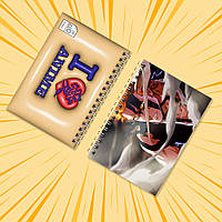 Блокнот А6 на пружині в клітинку 48 арк. Bleach / Бліч 004