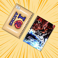 Блокнот А6 на пружині в клітинку 48 арк. Bleach / Бліч 005