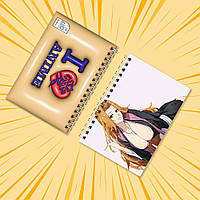 Блокнот А6 на пружині в клітинку 48 арк. Bleach / Бліч 009