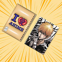 Блокнот А6 на пружині в клітинку 48 арк. Bleach / Бліч 019