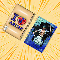 Блокнот А6 на пружині в клітинку 48 арк. Bleach / Бліч 023