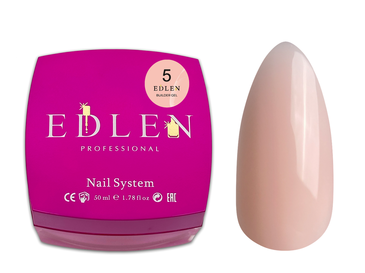 Універсальний гель Edlen Builder gel №05, 50 мл