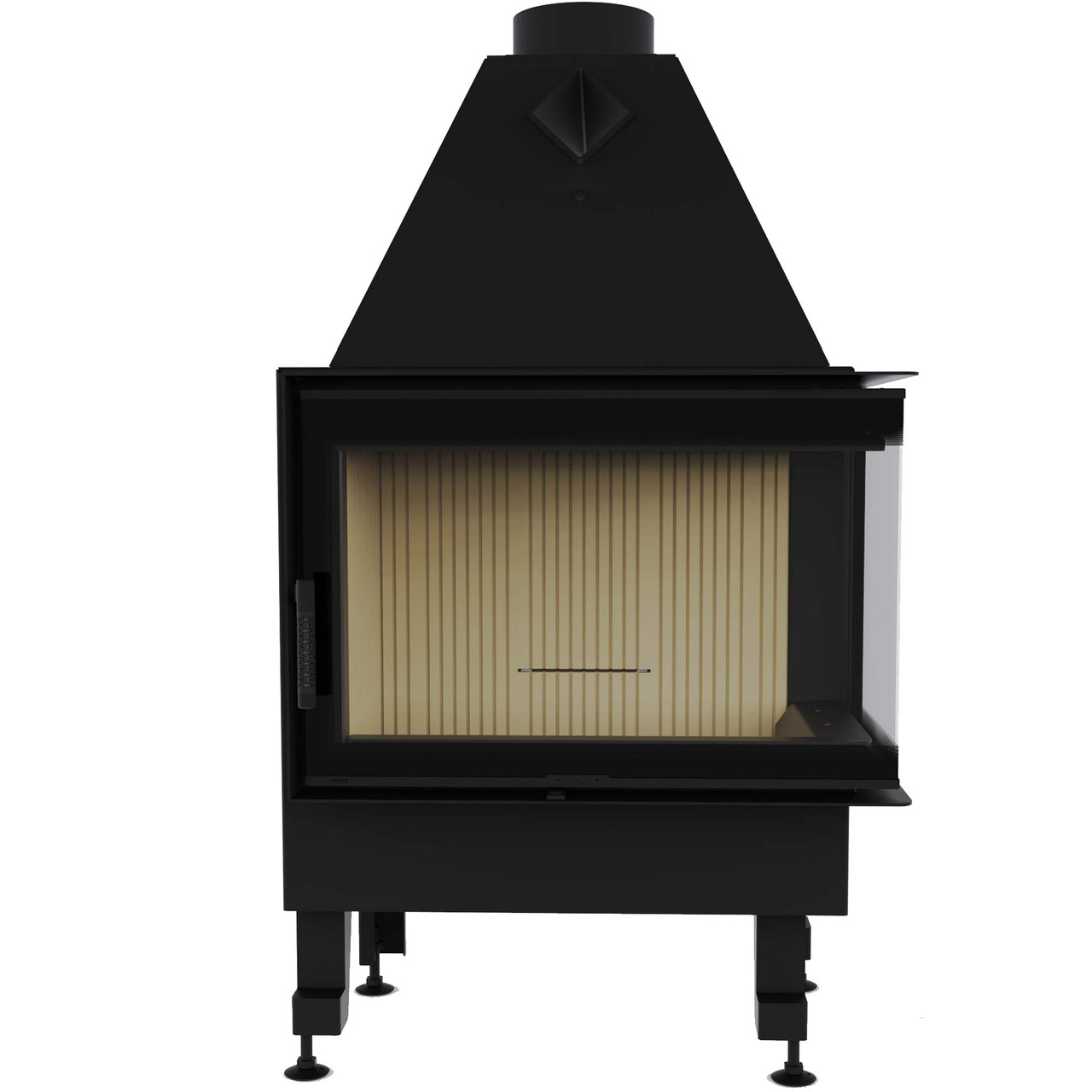 Камінна топка M-FIRE 70 кутова права (15kW), фото 1