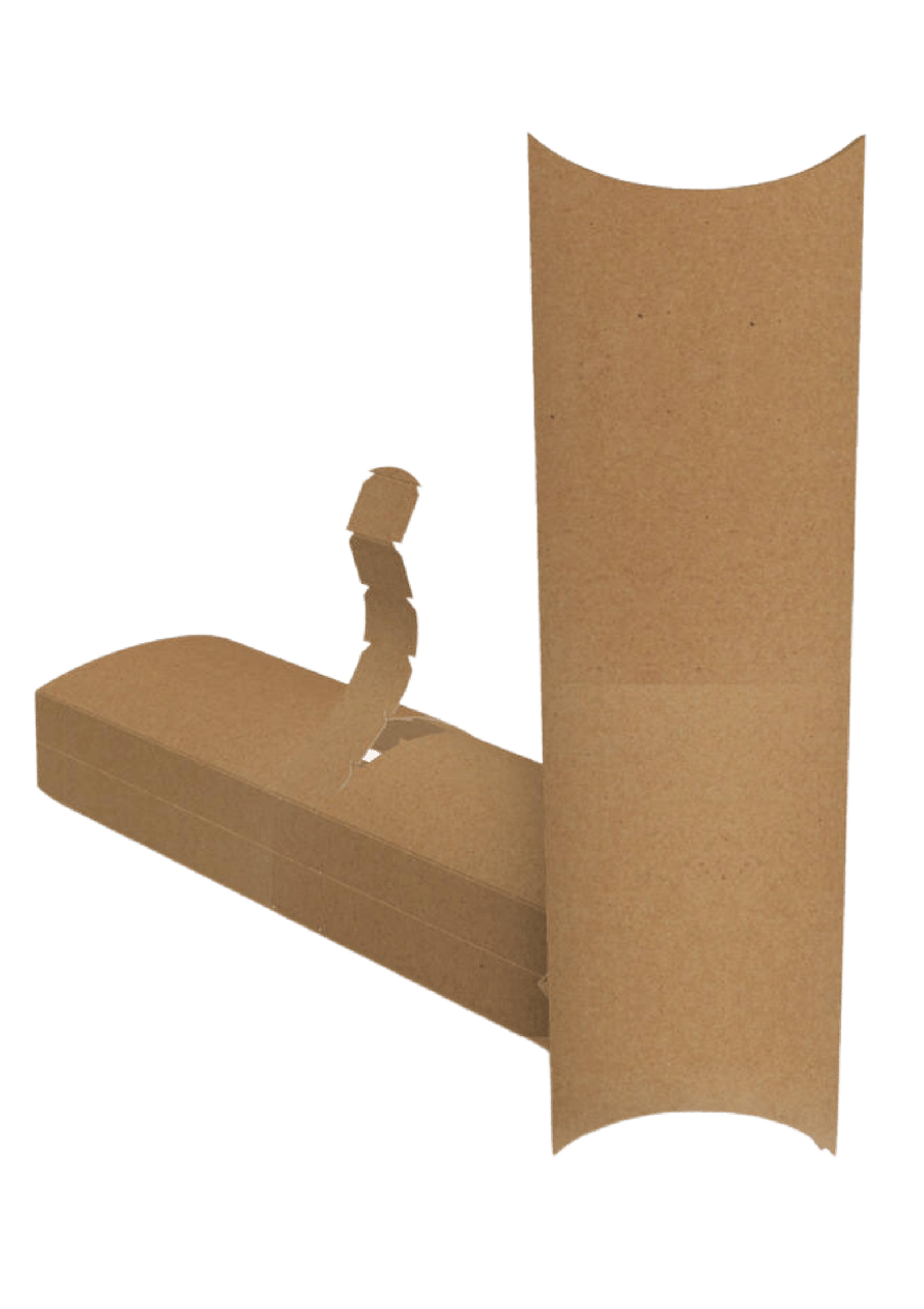 Пакування для ролу/лавашу крафт 225×70×30 мм (100шт)