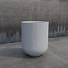 Вазон бетонний Ессен S 50x40x40 см, вуличний садовий, фото 9