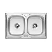 Кухонна мийка Kroner KRP Satin — 7948Z (0.8 мм)
