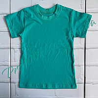 Футболка доросла унісекс ментолового кольору