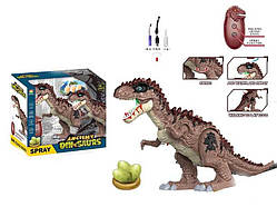 Динозавр на радіокеруванні 666-70 A (10/2) підсвічування, звук, парогенератор, ходить вперед/назад, відкладає яйця, від