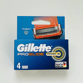 Змінні картриджі Gillette ProGlide Power, 4 шт.