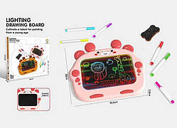 Дошка для малювання XDL 588-26 Штрих = 70053 (36) підсвічування, 6 маркерів, стиранка, 6 трафаретів, в коробці