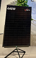 Монокристалічна сонячна панель SunPro SPDG440-N108M10, 440Вт, Full Black, N-Type, Bifacial,